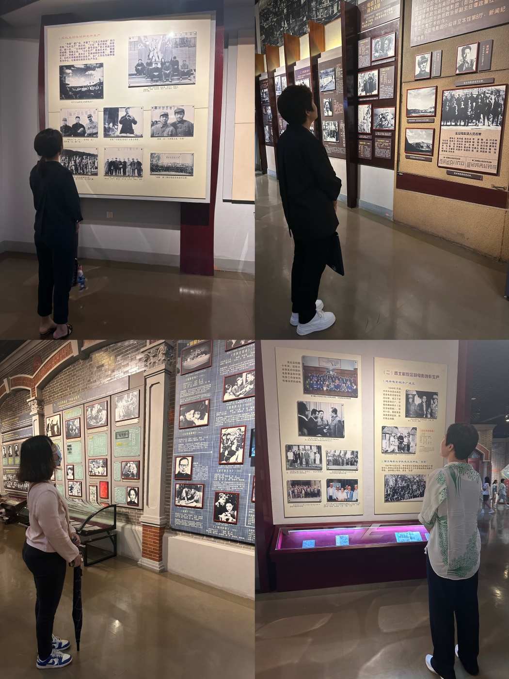 认真观看展板1 认真观看展板1